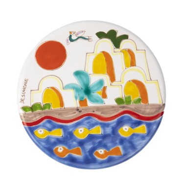 Undercooking Trivet Dammusi SPNT402DA de simone pottery Undercooking Trivet Dammusi SPNT402DA de simone pottery